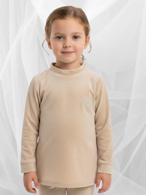salvia Full Sleeve Solid Girls Sweatshirt