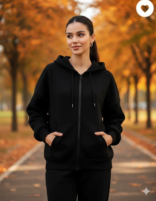 DivRa Clothing Full Sleeve Solid Women Sweatshirt