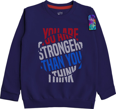 minicult Full Sleeve Graphic Print Boys & Girls Sweatshirt