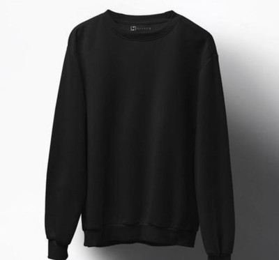 NYRAPARIS Full Sleeve Solid Men Sweatshirt