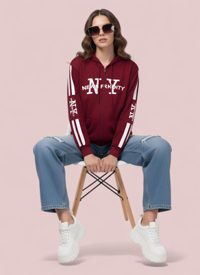 Shonisha Full Sleeve Printed Women Sweatshirt