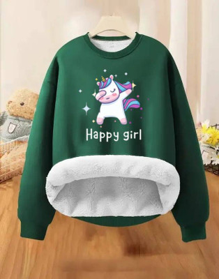 Povaxpo Full Sleeve Graphic Print Women Sweatshirt
