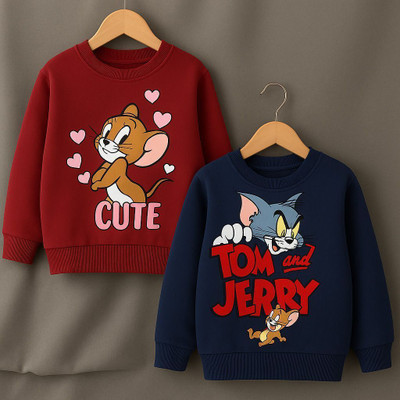 Purelegacy Full Sleeve Printed Boys & Girls Sweatshirt