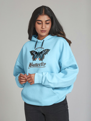 Fflirtygo Full Sleeve Graphic Print Women Sweatshirt