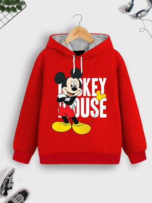 DISNEY BY MISS & CHIEF Full Sleeve Printed Boys Sweatshirt
