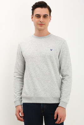 Allen Solly Full Sleeve Self Design Men Sweatshirt