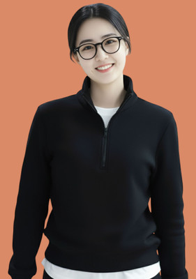 Lecowar Full Sleeve Solid Women Sweatshirt