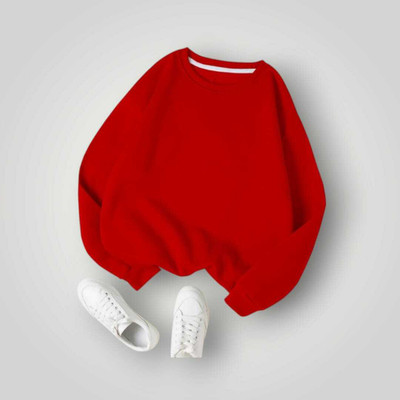 AKs fashion Full Sleeve Solid Women Sweatshirt