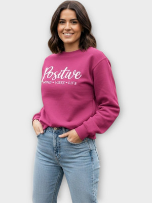 Stylezone Full Sleeve Self Design Women Sweatshirt