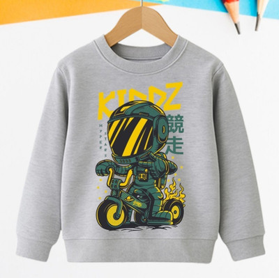 psv fashion Full Sleeve Graphic Print Baby Boys & Baby Girls Sweatshirt