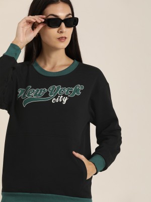 DILLINGER Full Sleeve Graphic Print Women Sweatshirt