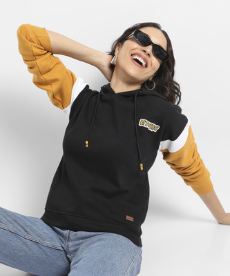 CAMPUS SUTRA Full Sleeve Solid Women Sweatshirt