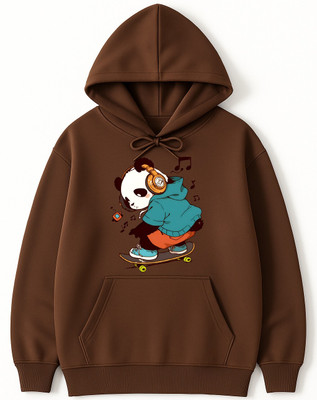 Ericia Full Sleeve Animal Print Men & Women Sweatshirt