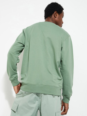 MAX Full Sleeve Solid Men Sweatshirt