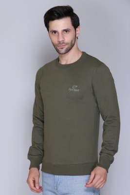 Pyro Spirit Full Sleeve Solid Men Sweatshirt