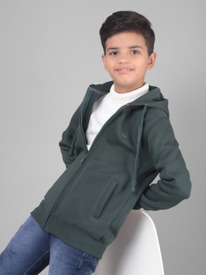 CRIMSOUNE CLUB Full Sleeve Solid Boys Sweatshirt