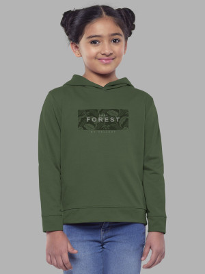 Hellcat Full Sleeve Printed Girls Sweatshirt