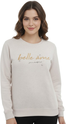 ARYANS Full Sleeve Graphic Print Women Sweatshirt