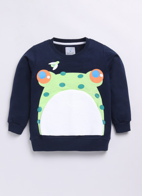 LIL KNOTS Full Sleeve Printed Boys & Girls Sweatshirt