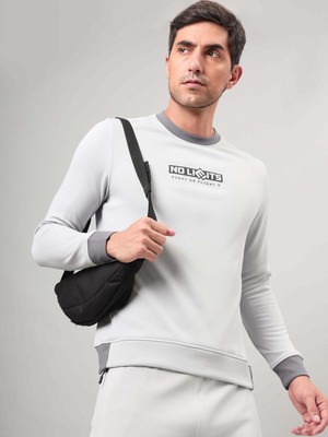 Technowarm+ Full Sleeve Printed Men Sweatshirt