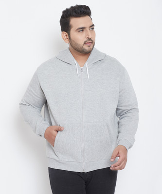Instafab Plus Full Sleeve Solid Men Sweatshirt