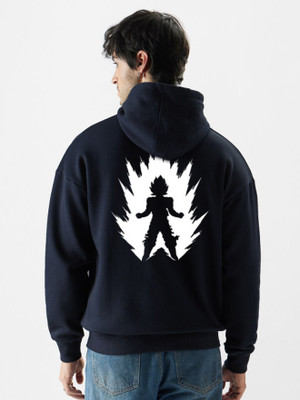 CZC Full Sleeve Solid, Graphic Print Men Sweatshirt