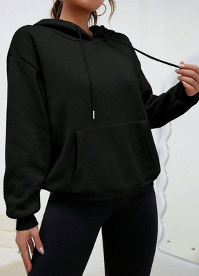 PERFETTE WOLLO Full Sleeve Solid Women Sweatshirt