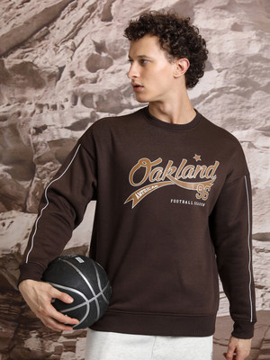 HIGHLANDER Full Sleeve Printed Men Sweatshirt