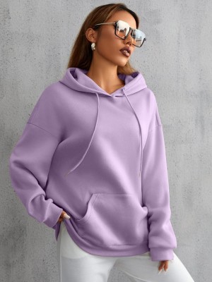 wildborn Full Sleeve Solid Women Sweatshirt