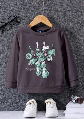 Codez Full Sleeve Printed Boys Sweatshirt