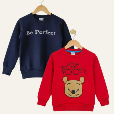 Be Perfect Full Sleeve Printed Baby Boys & Baby Girls Sweatshirt