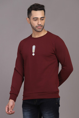 NEXGEN CLUB Full Sleeve Solid Men Sweatshirt
