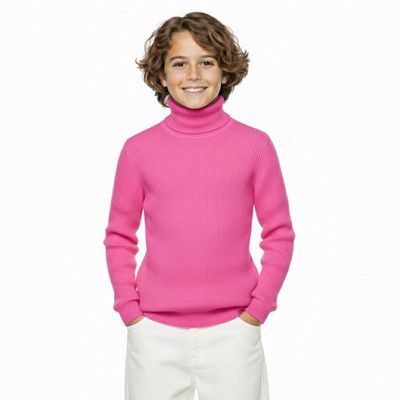 Clothify Full Sleeve Self Design Boys Sweatshirt