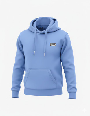 nikline Full Sleeve Solid Men Sweatshirt