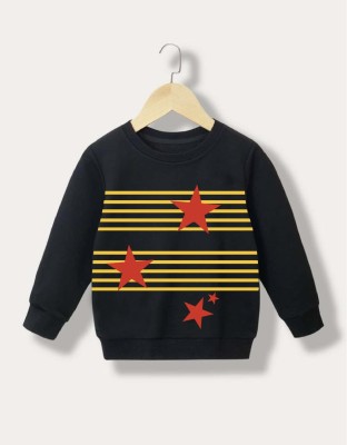 psv fashion Full Sleeve Striped Baby Boys & Baby Girls Sweatshirt