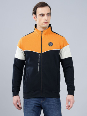 CANTABIL Full Sleeve Color Block Men Sweatshirt