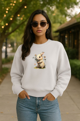 Mundali Full Sleeve Printed Women Sweatshirt