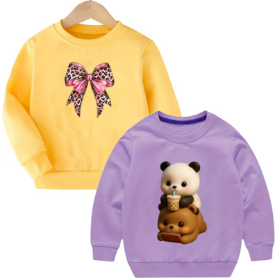 Dollyapparels Trend Full Sleeve Graphic Print Boys & Girls Sweatshirt
