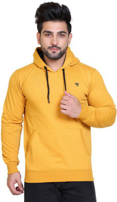E-MAX Full Sleeve Solid Men Sweatshirt