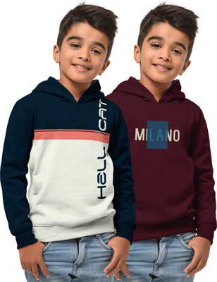 Hellcat Full Sleeve Printed Boys Sweatshirt