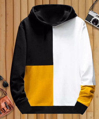 FastColors Full Sleeve Color Block Men Sweatshirt