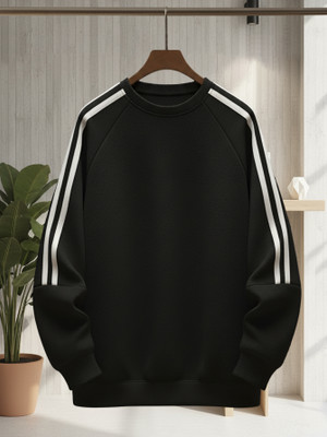 FashionAndYOUTH Full Sleeve Striped Men Sweatshirt