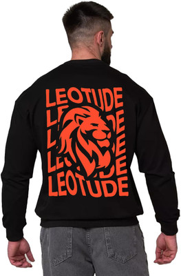 Leotude Full Sleeve Printed Men Sweatshirt