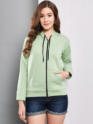 FUNDAY FASHION Full Sleeve Solid Women Sweatshirt