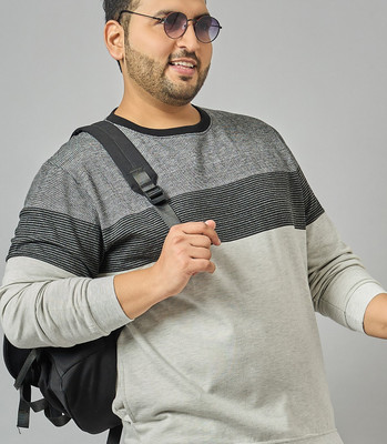 Austivo Full Sleeve Solid Men Sweatshirt