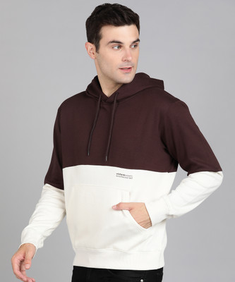 Alan Jones Full Sleeve Color Block Men Sweatshirt