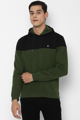 Allen Solly Full Sleeve Solid Men Sweatshirt