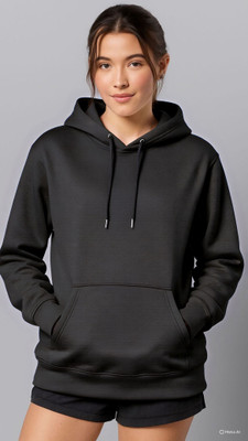 GATIMAAN Full Sleeve Solid Women Sweatshirt