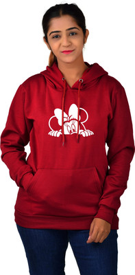 DivRa Clothing Full Sleeve Graphic Print Women Sweatshirt