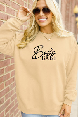 MAJESTIC FASHION Full Sleeve Solid, Printed Women Sweatshirt